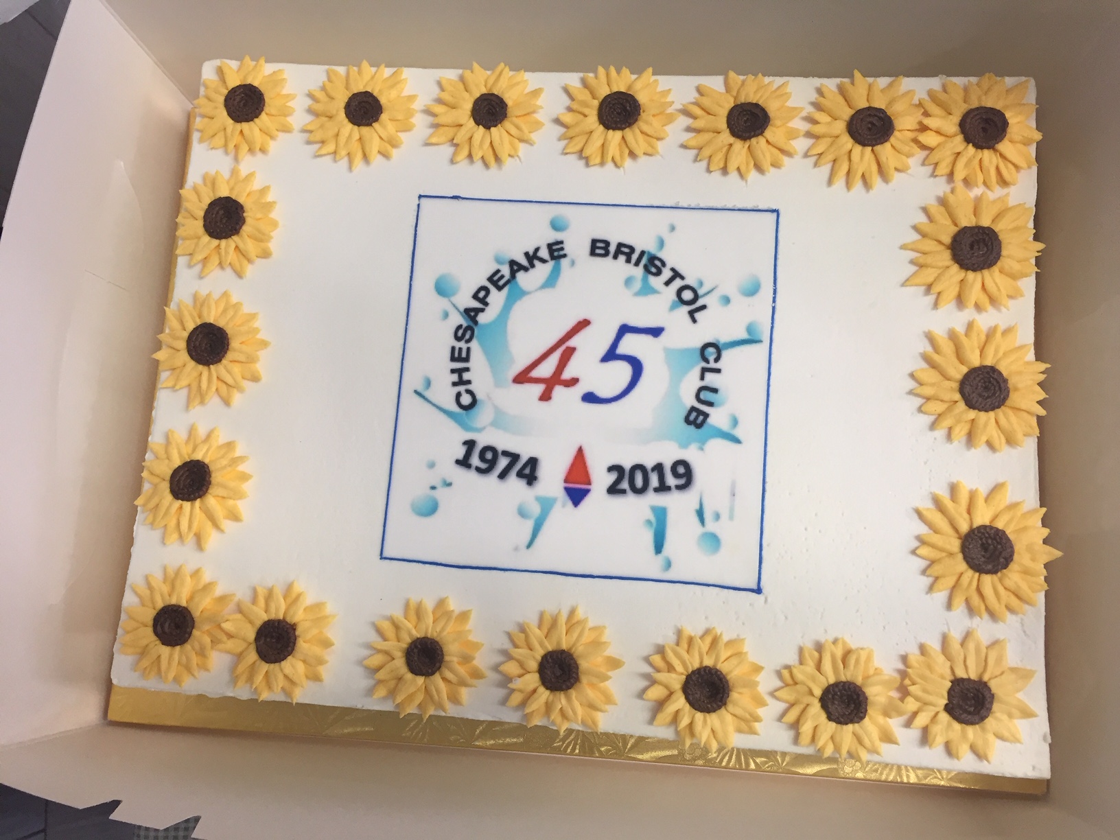 45th Anniversary Cake